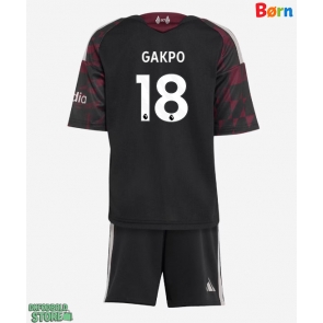 Liverpool Cody Gakpo #18 Replika Babytøj Tredje sæt Børn 2026-27 Kortærmet (+ Korte bukser)